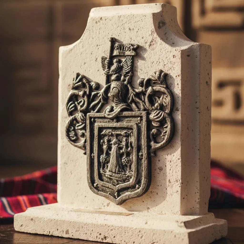 Base con escudo de Arequipa